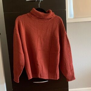 Women's Rust Sweater